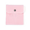 Double-Sided Velvet Jewelry Rectangle Bags for Earrings Rings Bracelets Necklaces TP-N004-01B-1