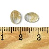 Synthetic Jade Cabochons G-A094-01B-37-3