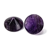 Natural Amethyst Cabochons G-Q184-01F-2