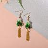 Handmade Lampwork Dangle Earrings WG9840F-01-2