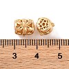 Brass Beads KK-S389-32G-3