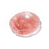 Natural Strawberry Quartz Worry Stone for Anxiety PW-WG35396-06-1