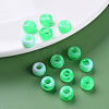 Acrylic European Beads MACR-S375-002B-01-6