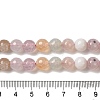 Dyed & Heated Natural Dragon Veins Agate Beads Strands G-P539-A01-23-5