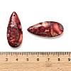 Dyed Natural Imperial Jasper Pendants G-H355-03H-3