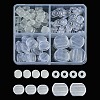 146Pcs 4 Style PVC & Silicone Comfort Clip on Earring Pads KY-FS0001-19-1