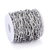 Tarnish Resistant 304 Stainless Steel Paperclip Chains CHS-F011-01A--P-4