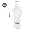 Plastic Mannequin Hand Jewelry Display Holder Stands RDIS-WH0009-014-2