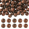 Wood European Beads WOOD-TA0003-10D-2