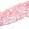 Natural Rose Quartz Beads Strands G-O049-B-60-1