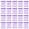 20Pcs Polyester Mesh Sachet Packing Drawstring Bgas ABAG-TA0002-20A-1