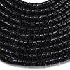 Synthetic Blue Goldstone Beads Strands G-P608-A02-01-4