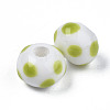 Handmade Porcelain Beads PORC-S504-001H-4