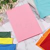 8Pcs 8 Colors Polyester Book Cover OFST-GL0001-07-6
