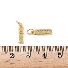 Brass Pendants KK-L245-01G-03-3