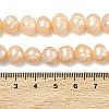 Natural Cultured Freshwater Pearl Beads Strands PEAR-L034-12E-5