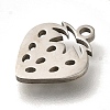 201 Stainless Steel Pendants STAS-R136-01P-02-2