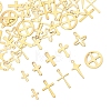 60Pcs 10 Styles 201 and 304 Stainless Steel Pendants STAS-FS0001-90-3