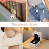 6Pcs 316 Stainless Steel Locket Pendant Keychain KEYC-PH01648-7