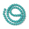 Synthetic Howlite Beads Strands G-A211-16-3