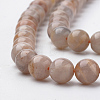 Natural Sunstone Beads Strands G-S150-51-8mm-3