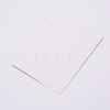 Paper Jewelry Set Display Cards X-DIY-WH0209-61-2