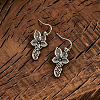 Zinc Alloy Dangle Earrings for Women WG80E40-04-1