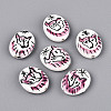 Handmade Porcelain Beads PORC-T134-06-1