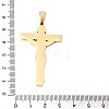 304 Stainless Steel Pendants STAS-P441-03G-3