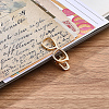 4Pcs Alloy Alligator Hair Clips PHAR-CP0001-31G-4