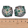 West Cowboy Theme Food Grade Eco-Friendly Silicone Beads SIL-T058-04B-3