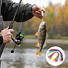 8 Sets 2800Pcs 8 Colors Nylon Sea Fishing Trolling Bait FIND-FH0018-23-5