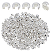 400Pcs Brass Crimp Beads Covers KK-DC0004-78S-1