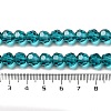 Transparent Glass Beads LS-EGLA-A035-T8mm-D12-5