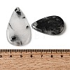 Natural Tourmalinated Quartz Pendants G-D365-02E-02-3