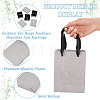 3Pcs Rectangle Paper Jewelry Display Cases CON-TA0001-39C-02-5
