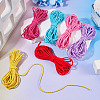 30M 6 Colors Polyester Elastic Cords EC-TA0001-07E-6
