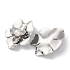 Alloy Flower Stud Earrings for Women EJEW-U028-14P-3