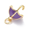 Real 18K Gold Plated Brass Charms KK-L188-24G-06-3