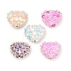 Valentine's Day Alloy Plastic Beads FIND-E056-01-1