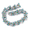 Transparent Glass Enamel Beads LAMP-C023-02A-2