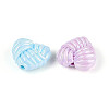 Opaque Acrylic Beads X-OACR-N150-01-2