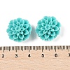 Synthetic Coral 3D Flower Rose Beads CORA-L046-D06-3