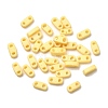 2-Hole Baking Paint Glass Seed Beads SEED-S023-17A-12-1