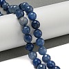 Natural Blue Aventurine Beads Strands G-E571-A10-03-2