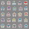 50Pcs Carousel PET Stickers PW-WG2DB4E-01-5