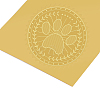 Self Adhesive Gold Foil Embossed Stickers DIY-WH0211-033-4