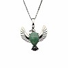 Peace Dove Water Droplet Crystal Necklace Pendant Fashion Ornament Simple Pendant VL5109-3-1