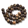 Natural Cherry Blossom Jasper Beads Strands G-C079-A02-04-3