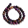 Natural Tiger Eye Beads Strands LS-G-B133-A02-8mm-10-5